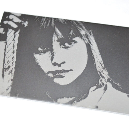 Aluminium mit Lasergravur