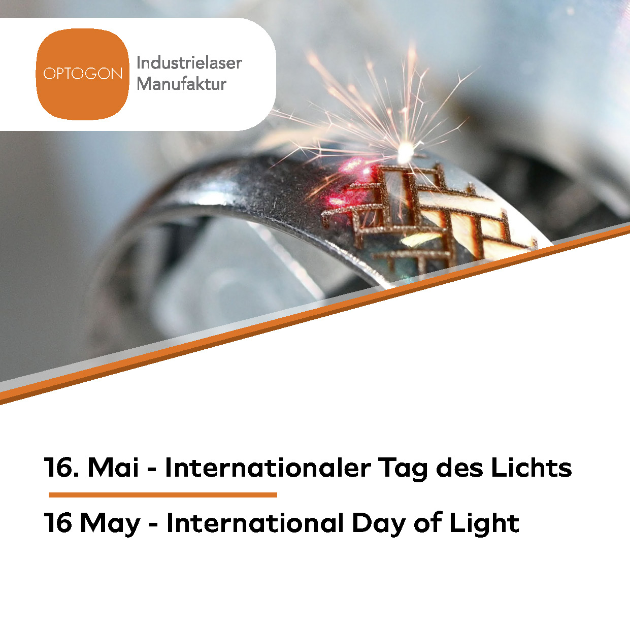 16. Mai – Internationaler Tag des Lichts