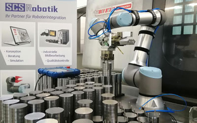 Cobots für ein flexibles Handling zur Lasermaterialbearbeitung