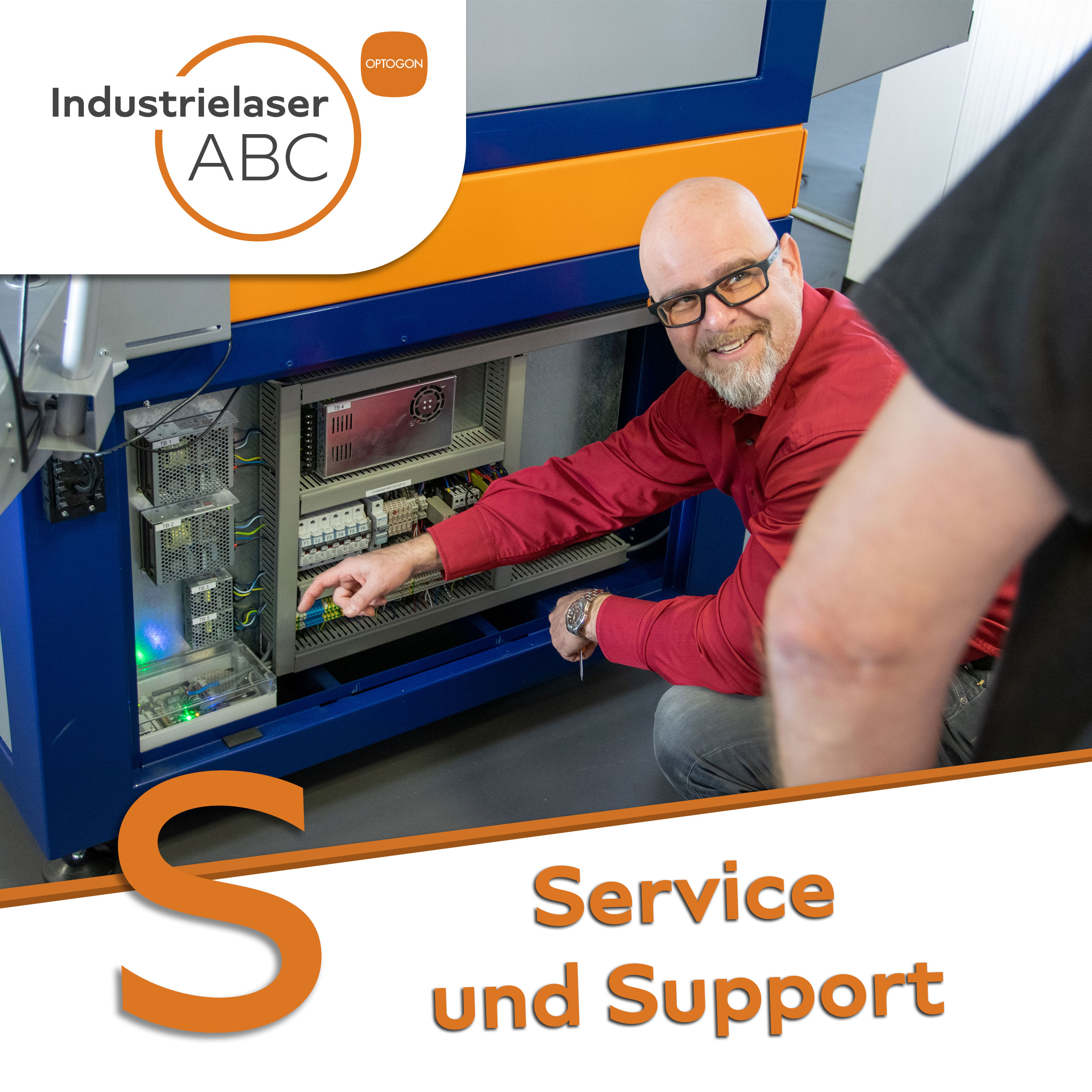 Industrielaser Service und Support