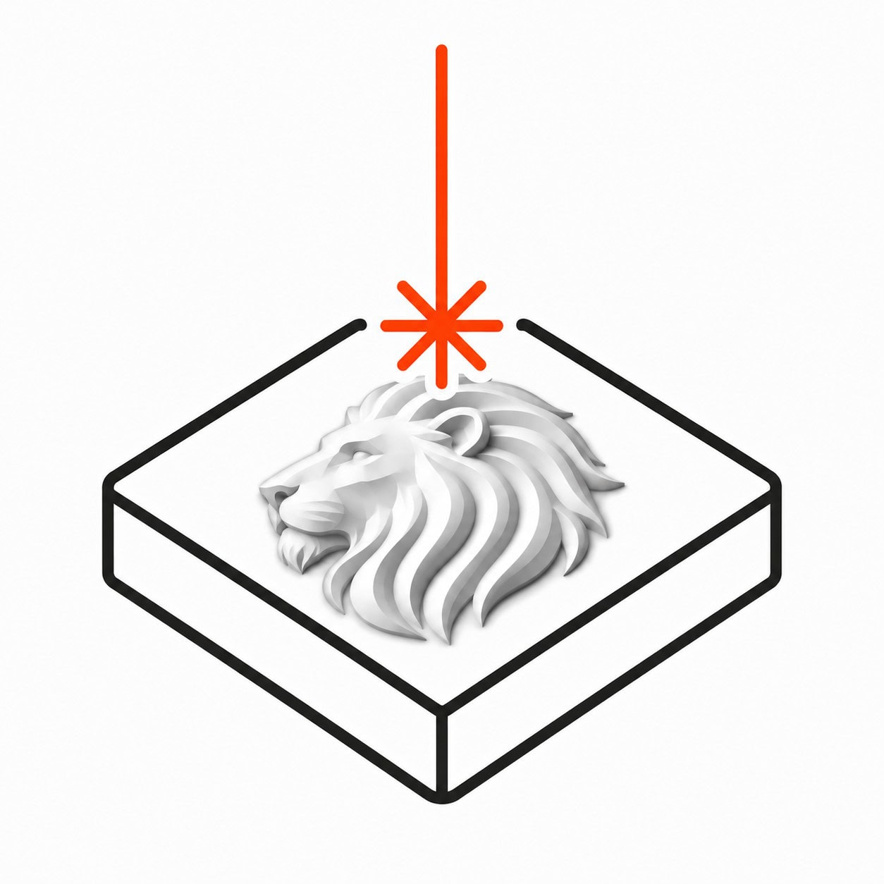 3D-Lasergravur für dreidimensionale Strukturen und Reliefs